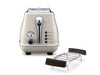 EAN 8004399761322 - De’Longhi 2103.BG 2 rebanada(s) 900 W Beige imagen 2