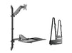 EAN 4015867236253 - Equip 650170 soporte y montura para estación de trabajo/PC todo en uno 8 kg Negro 43,2 cm (17") 81,3 cm ( imagen 1