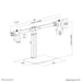 EAN 8717371446741 - Neomounts FPMA-D865DBLACK soporte para monitor 68,6 cm (27") Escritorio Negro imagen 15
