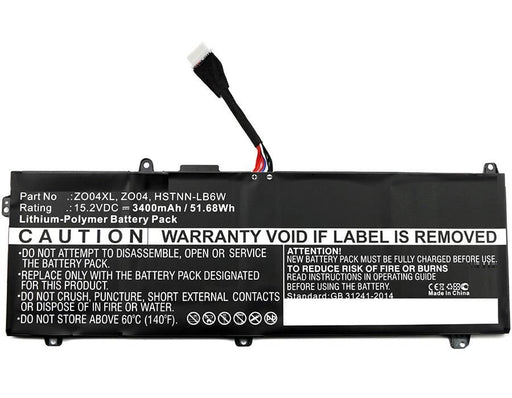 EAN 5706998638786 - CoreParts MBXHP-BA0109 refacción para laptop Batería imagen 1