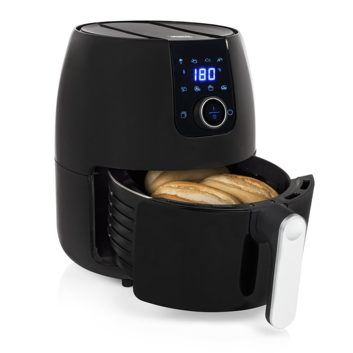 EAN 8713016076182 - Princess 182025 Sencillo 4,5 L Independiente 1500 W Freidora de aire caliente Negro imagen 4