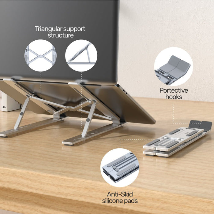 EAN 4894160047748 - UNITEK OT155SL soporte para ordenador portátil Plata imagen 10