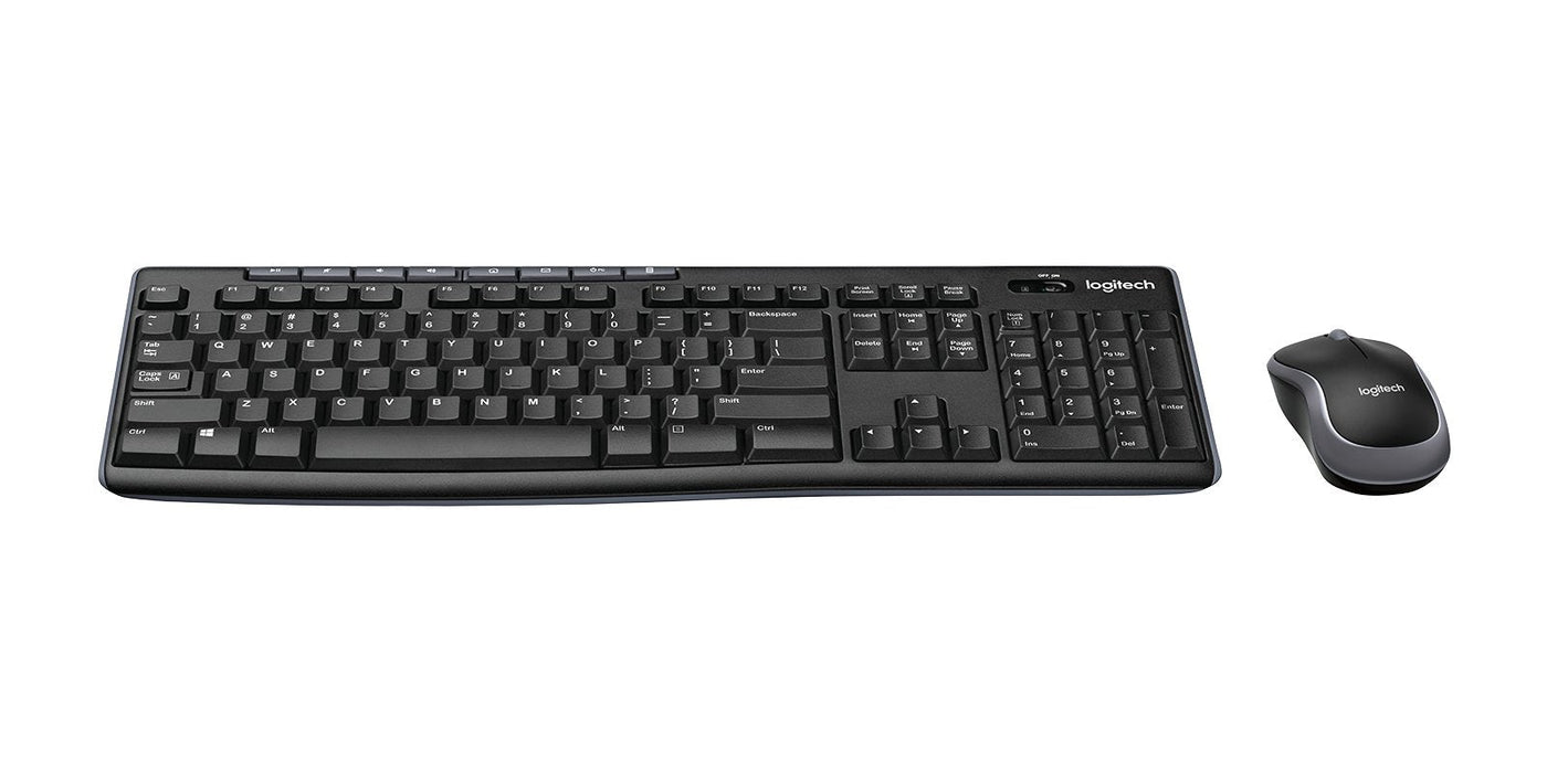 Wireless Combo Mk270 - Black - Perp Deu - Emea