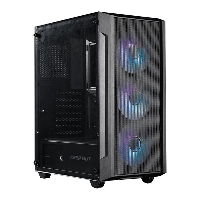 EAN 8435099535584 - KeepOut XC-200 MESH carcasa de ordenador Torre Negro imagen 1