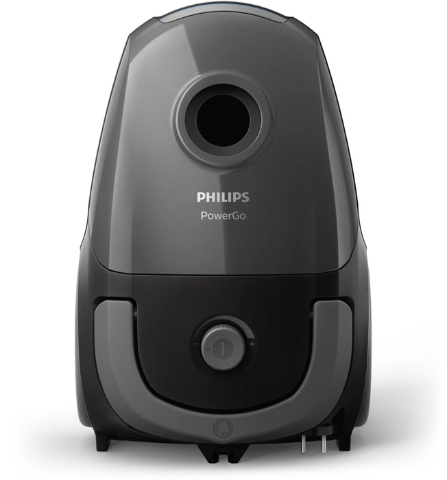 Aspirador Philips Powergo 900w Capacidad Polvo 3l Filtro Allergy Cable 9m Incluye Cepillo 2 En 1 Boquilla Estrecha