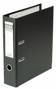 EAN 4002030101463 - Elba Rado Plast carpeta de cartón A4 Negro imagen 1
