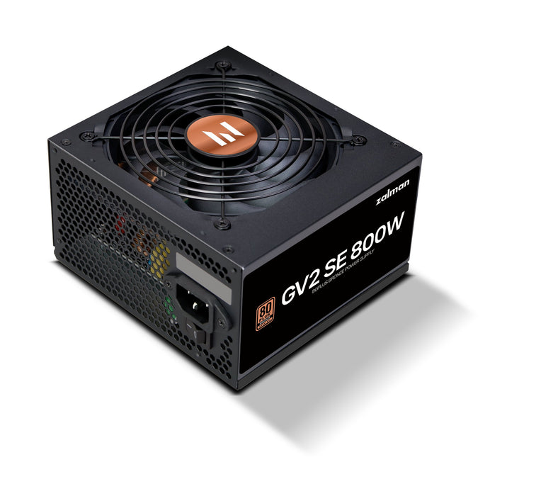 EAN 8800263650217 - Zalman GV2SE unidad de fuente de alimentación 800 W 20+4 pin ATX ATX Negro imagen 1