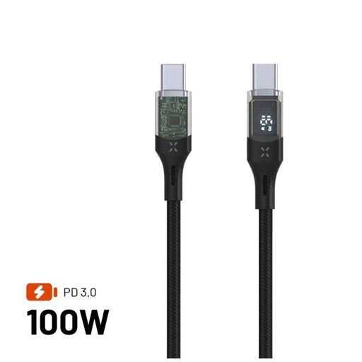 EAN 8591680164820 - FIXED FIXDD-CC2-BK cable USB USB 2.0 2 m USB C 4,8 Gbit/s 100 W Negro imagen 1