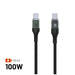 EAN 8591680164820 - FIXED FIXDD-CC2-BK cable USB USB 2.0 2 m USB C 4,8 Gbit/s 100 W Negro imagen 1