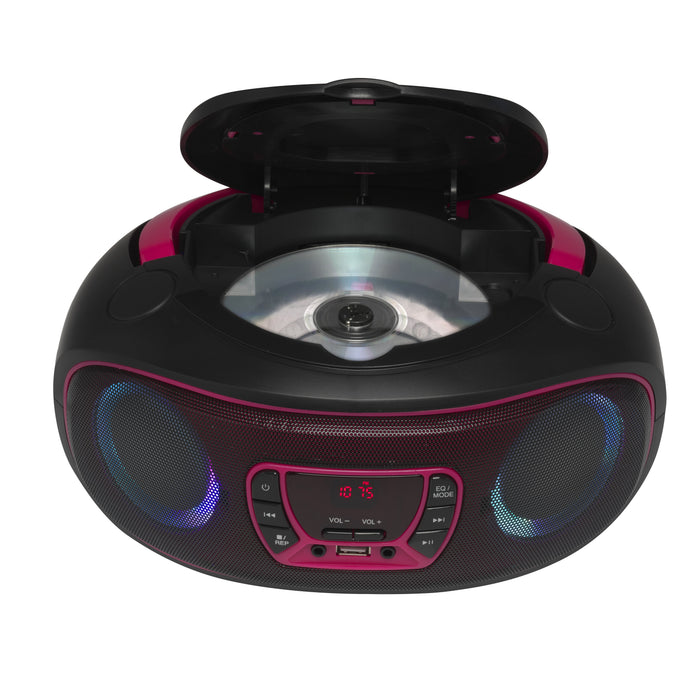 EAN 5706751040726 - Denver TCL-212BT PINK Negro, Rosa Reproductor de CD portátil imagen 3