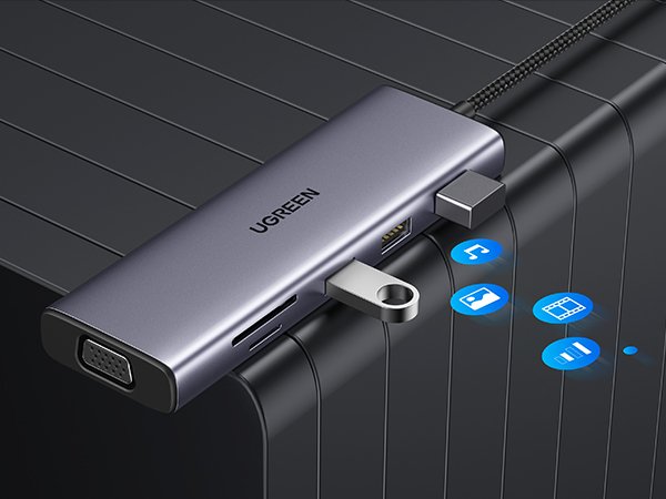 EAN 6941876216017 - Ugreen Revodok 10-in-1 USB-C Hub imagen 24