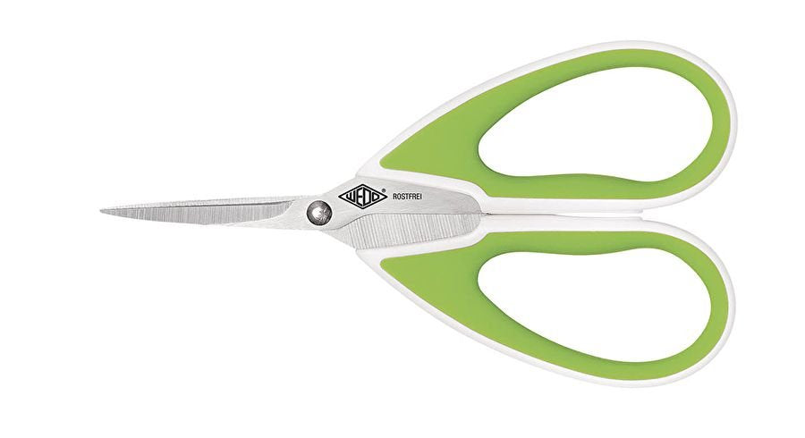EAN 4003801854380 - Wedo 975 4060 Tijeras de manualidades Corte recto Verde, Blanco imagen 1