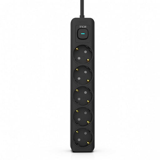 EAN 8681949014185 - Inca IPW-44SY limitador de tensión Negro 5 salidas AC 230 V 1,5 m imagen 2