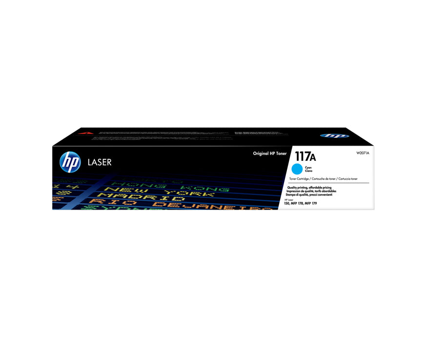 EAN 0193424172818 - HP 117A Cyan Original Laser Toner Cartridge cartucho de tóner 1 pieza(s) imagen 1