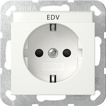 EAN 4010337093381 - GIRA 446203 toma de corriente Schuko Blanco imagen 1
