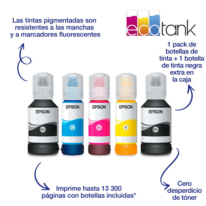 EAN 8715946725857 - Epson EcoTank ET-5185 Inyección de tinta A4 4800 x 1200 DPI 37 ppm Wifi imagen 4