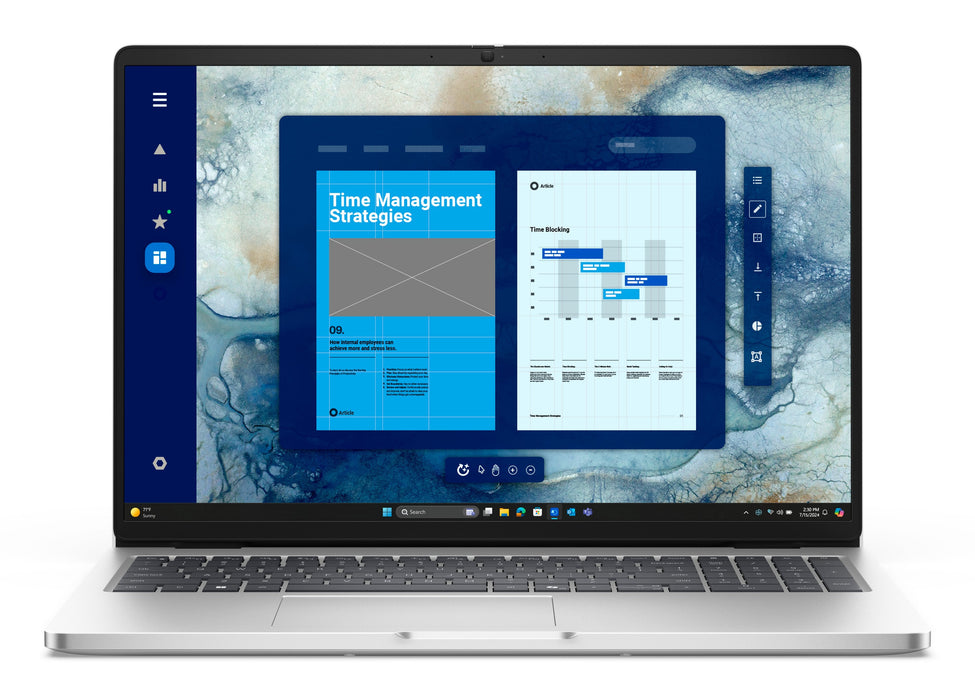 Portátil Dell Pro 16 Pc16250 U7 255u 32gb Ssd 1tb 16 " Fhd+ W11p