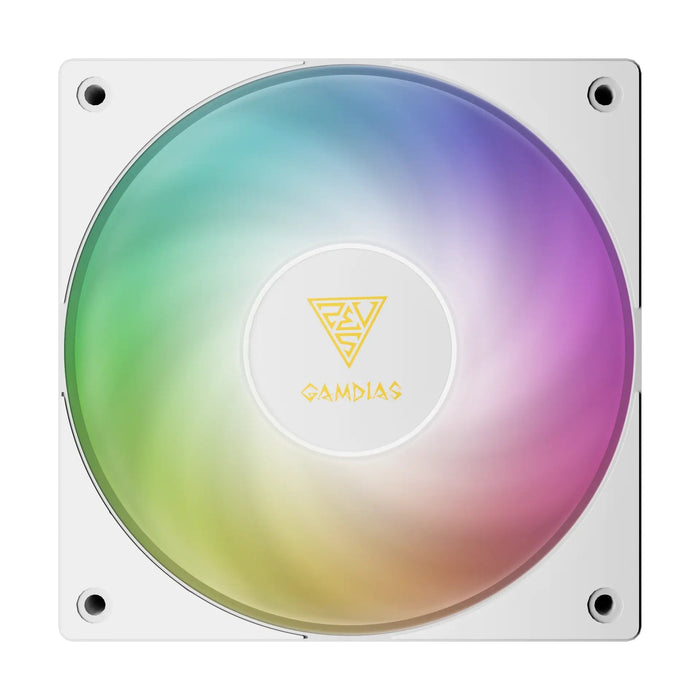 Gamdias Kã¼hler Notus M1-1201 Wh Argb Pwm1600 Gehã¤Use Fan Retail