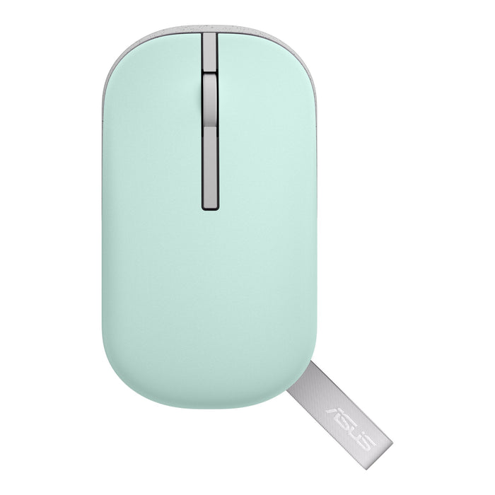 EAN 0195553303842 - ASUS Marshmallow MD100 ratón Oficina Ambidextro RF Wireless + Bluetooth Óptico 1600 DPI imagen 7