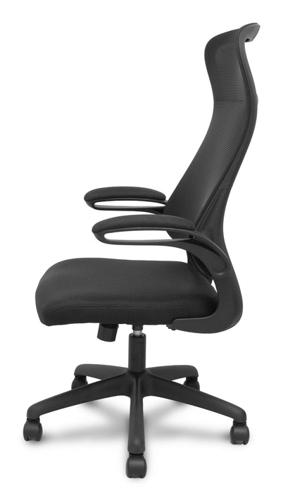 Piqueras Y Crespo Forol Silla Opti524 Respaldo Malla Negro Y Asiento Tela Negro