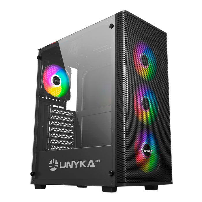 EAN 6974560221158 - UNYKAch Gaming Mir 100 Escritorio Negro, Transparente imagen 2