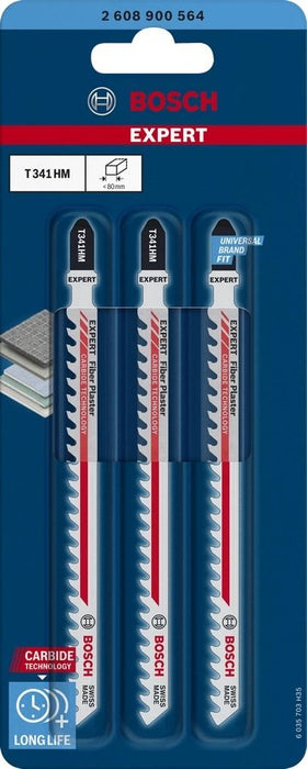 EAN 4059952537887 - Bosch Expert T 341 HM Hoja de sierra de vaivén Carburo 3 pieza(s) imagen 2
