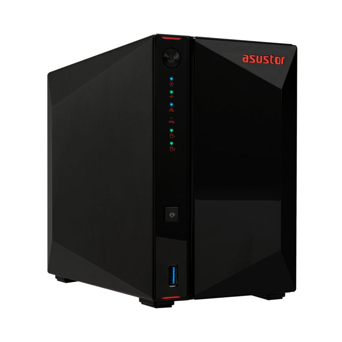 Asumor Nimhmor 2 Gen2 As5402t 2 Bay Nas, Quad-Core 2.0ghz