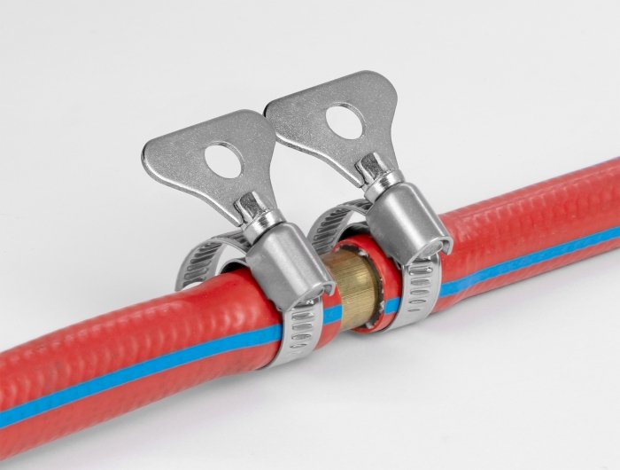 Schlauchschelle Mit Flügelmutter 8 - 12 Mm 10 Stück Metall