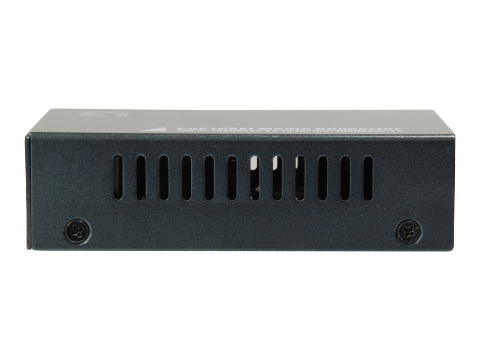 Levelone Gvt-2012 Convertidor De Medio 1000 Mbit/S Negro Rj45 A Sfp Gigabit