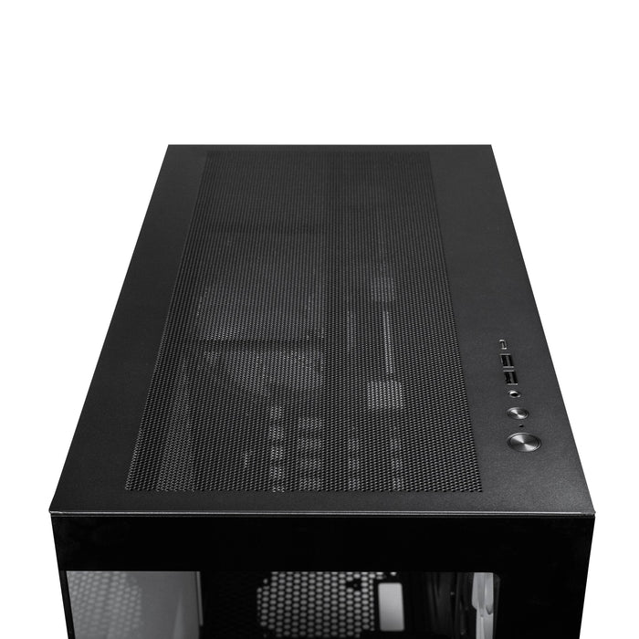 Chieftec Vista Max (Negro, Tempered Glass X 2) Gx-30b-Op