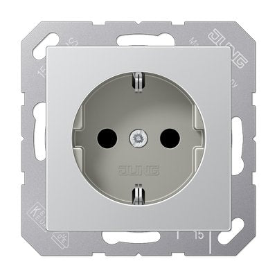 EAN 4011377057494 - JUNG A 1520 AL caja de tomacorriente Tipo F Aluminio imagen 1