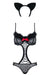 EAN 5901688208229 - Obsessive Gepardina S/M Body Negro Elastano, Poliamida imagen 4
