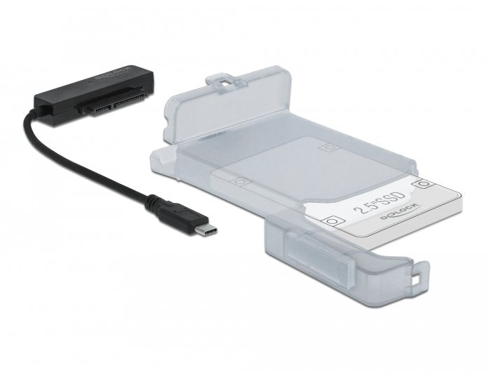 Delock Conversor Usb Type-C  A Sata 2,5" Con Cubierta Protectora