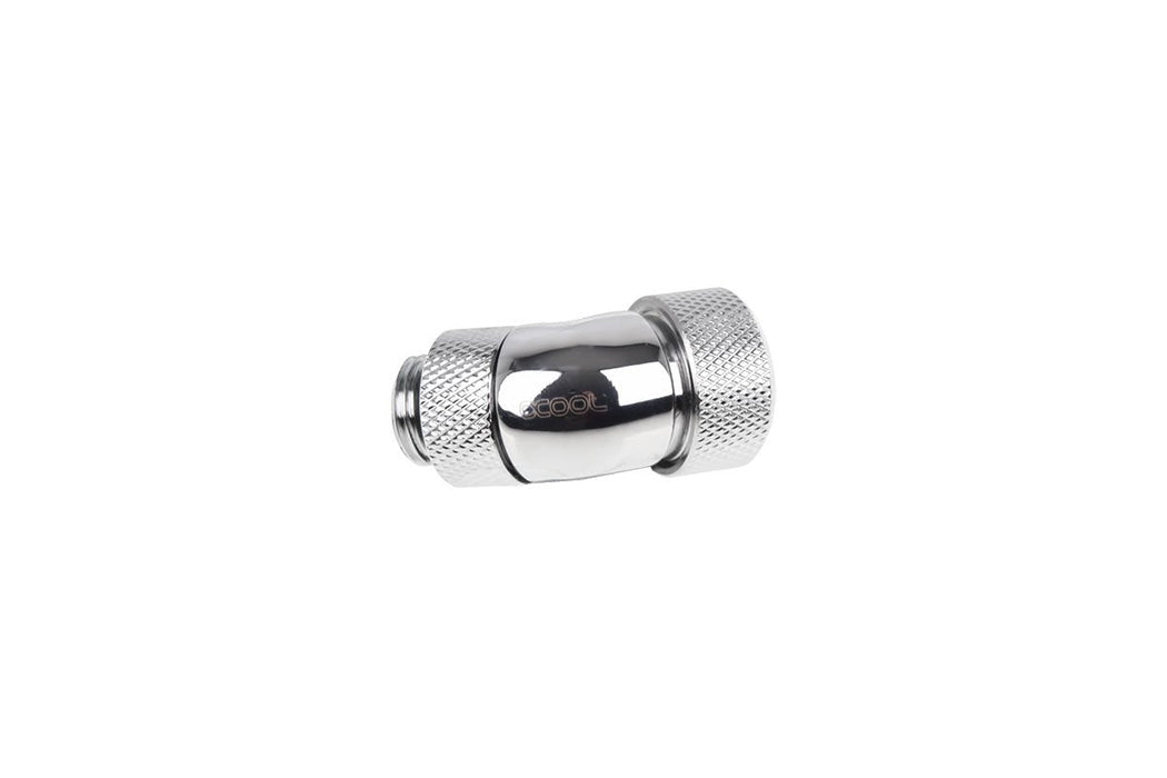 Alphacool 17406 Accesorio O Pieza De Sistema De Refrigeración Para Ordenador Racor, Conexión Cromado, Racor, Latón, Plata, 1/4", 45°, 21 Mm
