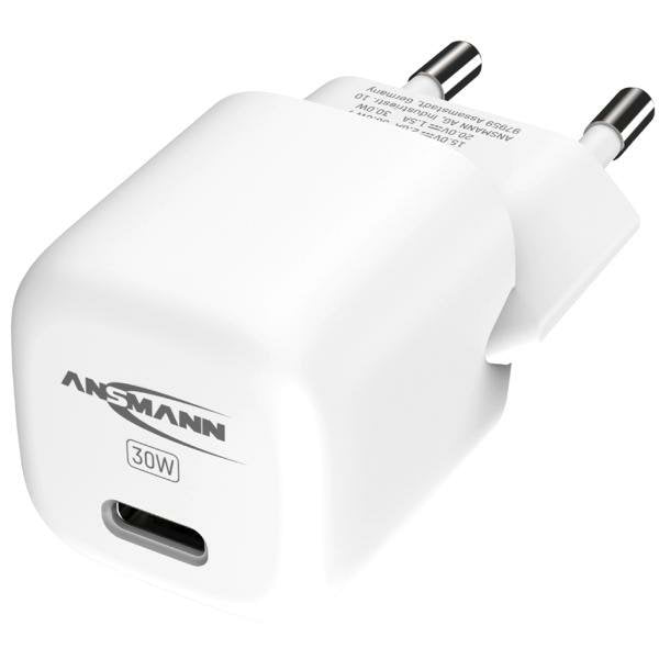 EAN 4013674196050 - Ansmann 1001-0154 cargador de dispositivo móvil Universal Blanco USB Carga rápida Interior imagen 1