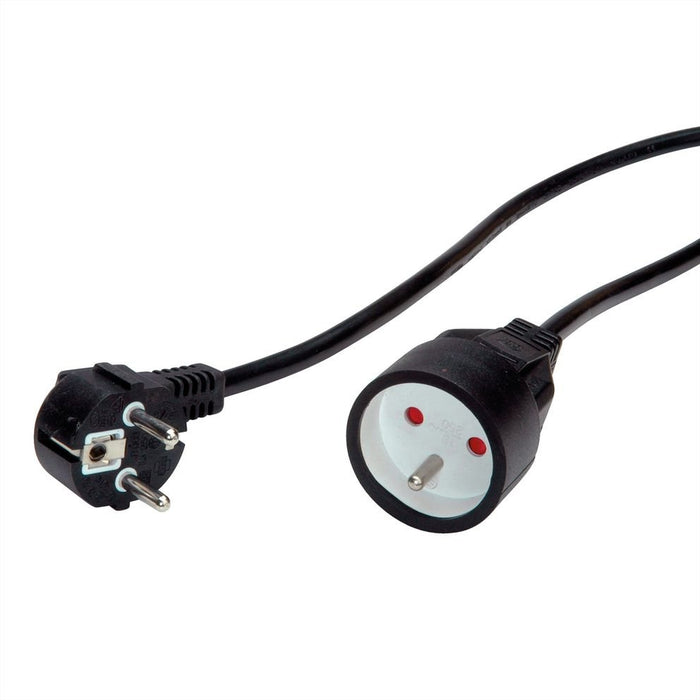 EAN 7630049610378 - VALUE 19.99.1171 cable de transmisión Negro 5 m CEE7/7 imagen 1