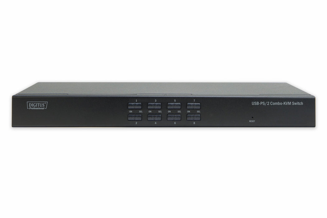 EAN 4016032429982 - Digitus DS-23200-2 interruptor KVM Montaje en rack Negro imagen 3