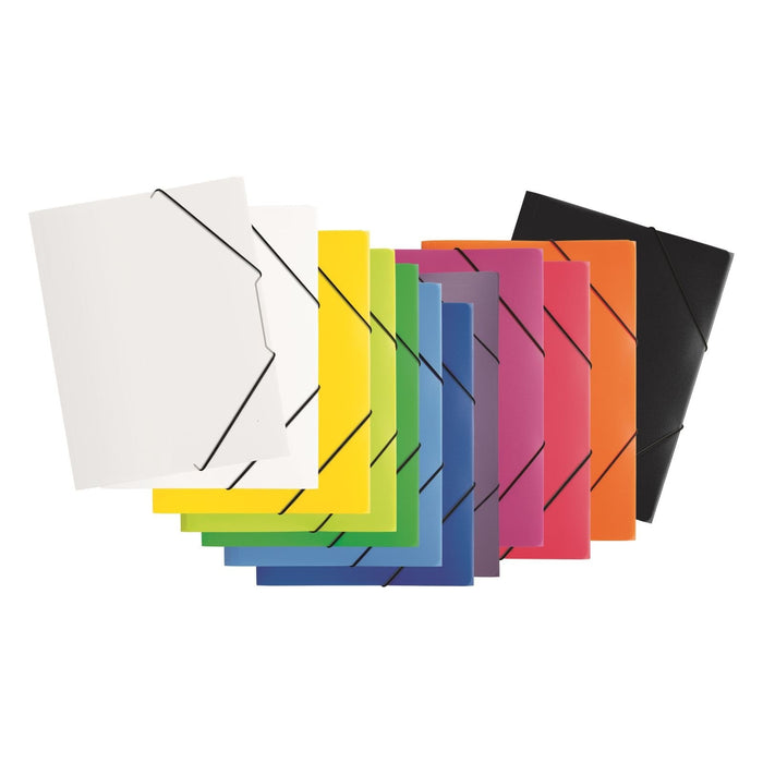 Pagna Carpeta Con Elástico A4 Pp 3 Einschlagklappen Dunkelrosa