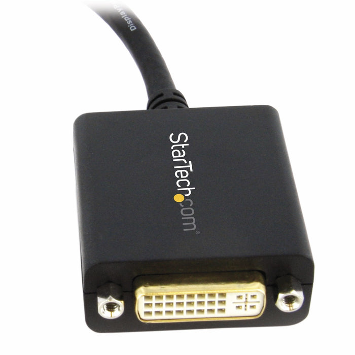 EAN 0065030836869 - StarTech.com DP2DVI2 adaptador de cable de vídeo 0,152 m DVI-I Negro imagen 2