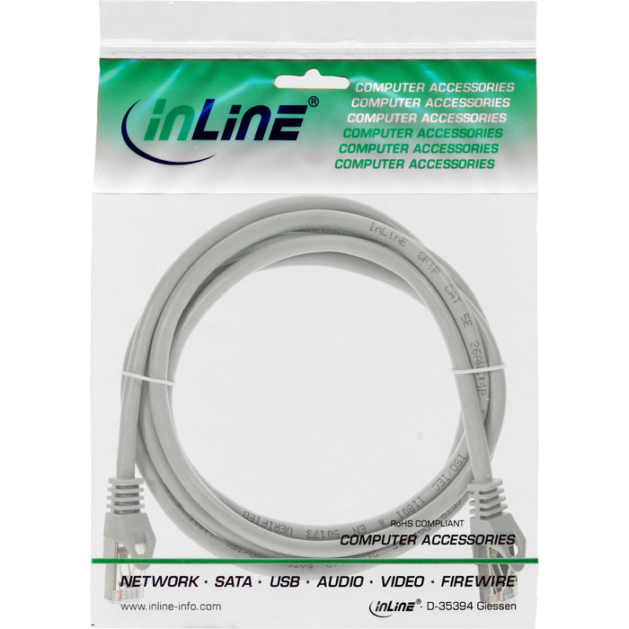 Cable De Red Inline Sf/Utp Cat.5e Gris 1,5m