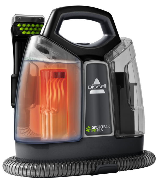 EAN 0011120272314 - Bissell SpotClean Pet Plus máquina de limpieza de alfombras Seca y húmeda Negro, Transparente imagen 2