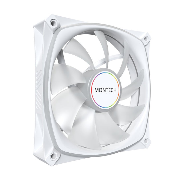 EAN 4710562740875 - Montech AX120 PRO Carcasa del ordenador Ventilador 12 cm Blanco 1 pieza(s) imagen 2