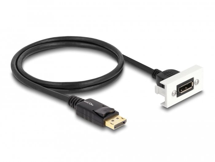 EAN 4043619813872 - DeLOCK Easy 45 1 m DisplayPort Negro, Blanco imagen 2