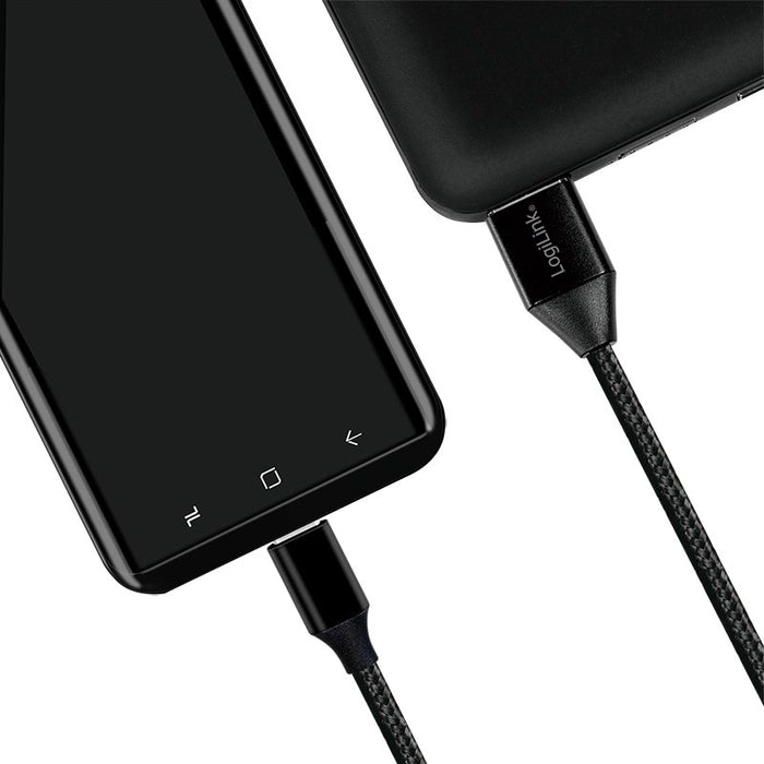 EAN 4052792052664 - LogiLink CU0139 cable USB USB 2.0 0,3 m USB A USB C Negro imagen 4