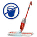 EAN 4023103222755 - Vileda 1.2 Spray Max fregona Microfibra, Plástico Seca y húmeda Rojo, Blanco imagen 1