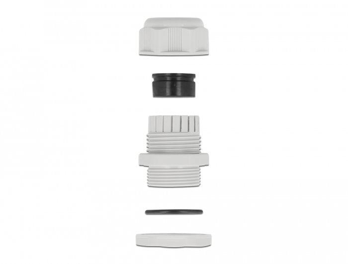 Delock Prensaestopa Para Cable Pg21 Para Cable Redondo Gris