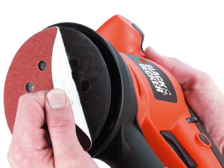EAN 5035048129845 - Black & Decker KA191EK lijadora portátil 480 W imagen 5