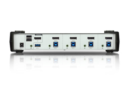 EAN 4719264645044 - ATEN CS1914-AT-G interruptor KVM Negro, Gris imagen 2