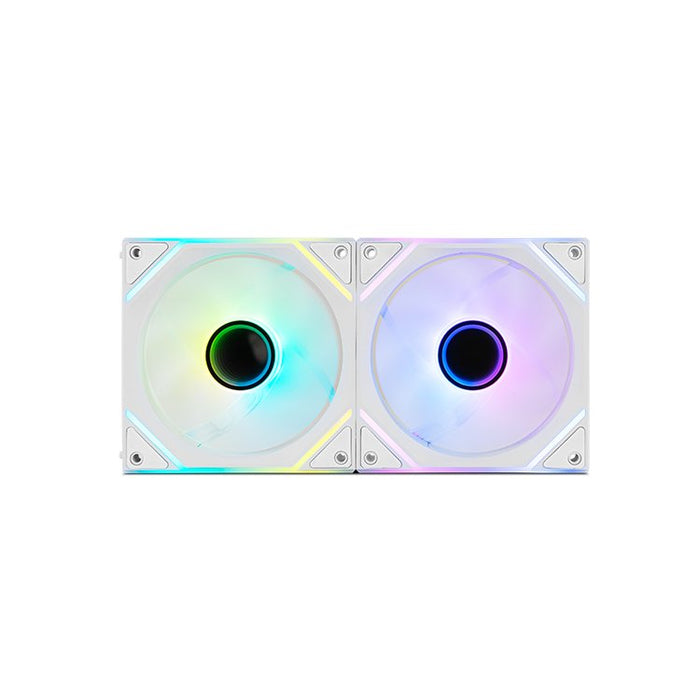 Ventiladores Pc Pack 3  Nox Pro Link Argb 12cm Blancos