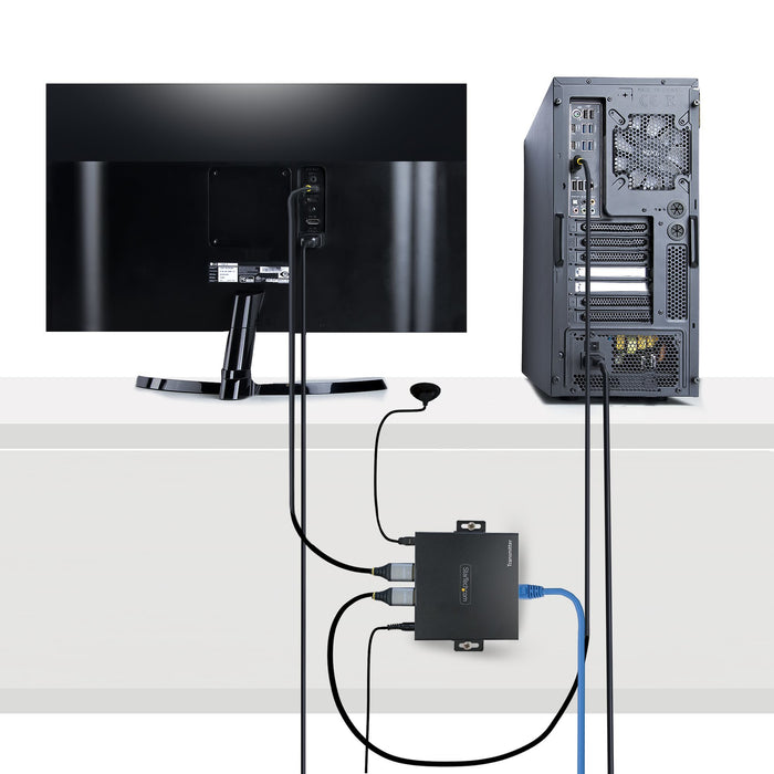 EAN 0065030899208 - StarTech.com 4K70IC-EXTEND-HDMI extensor audio/video Transmisor y receptor de señales AV Negro imagen 8